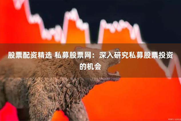 股票配资精选 私募股票网：深入研究私募股票投资的机会