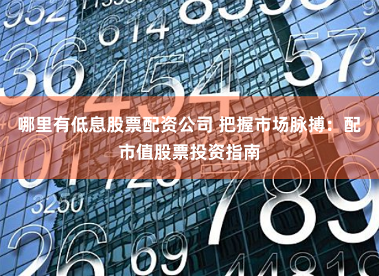 哪里有低息股票配资公司 把握市场脉搏：配市值股票投资指南